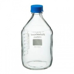 Fisherbrand 2-Litre Reusable Glass Media Bottle with Cap